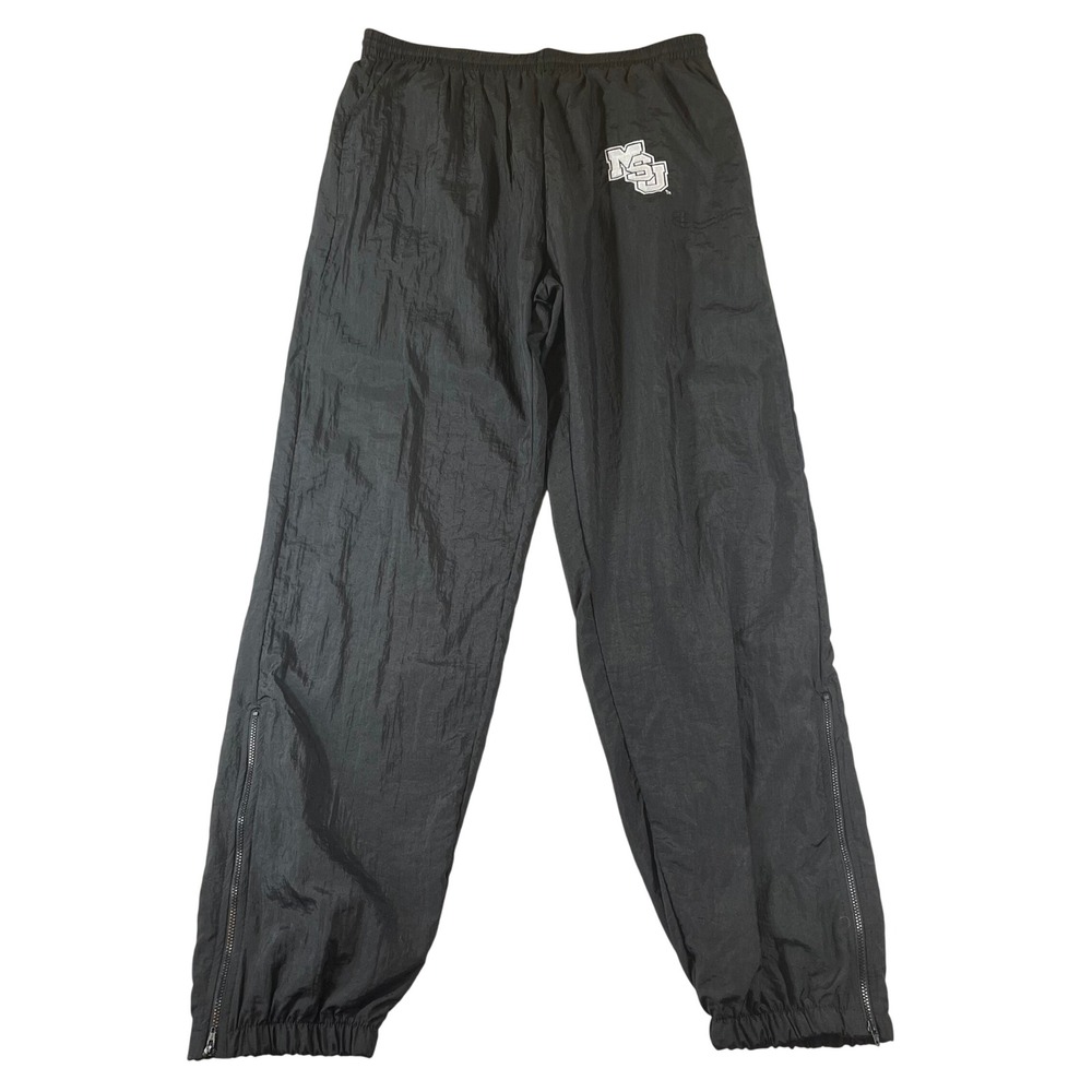 Vintage Champion Windbreaker Pants Men XL MSU Misssissippi State Zip Ankle